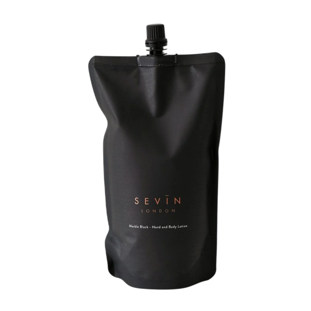 SEVIN LONDON Marble Black Hand & Body Lotion Refill 500ml - Лосьйон для рук і тіла (рефіл)